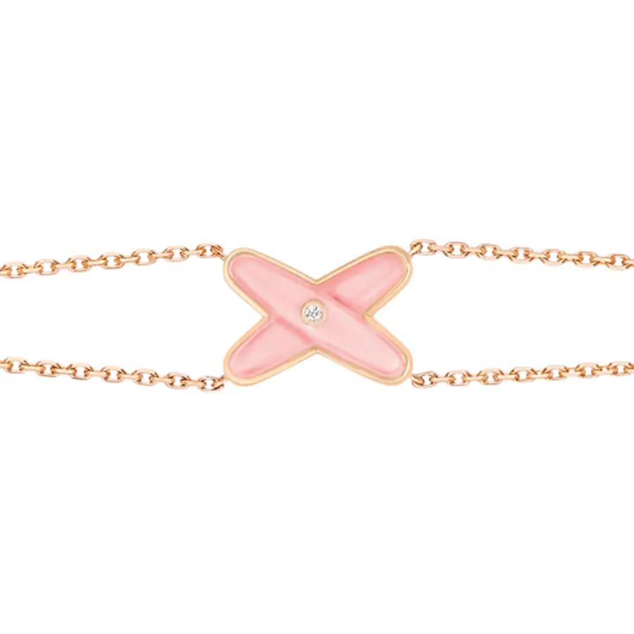 ¡®Lume Jewels¡¯JEUX BRACELET PINK MOP PINK GOLD 1 DIAMOND