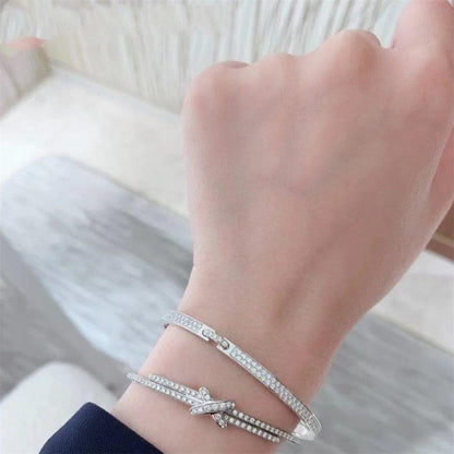 ¡®Lume Jewels¡¯JEUX DE BRACELET DIAMONDS SILVER