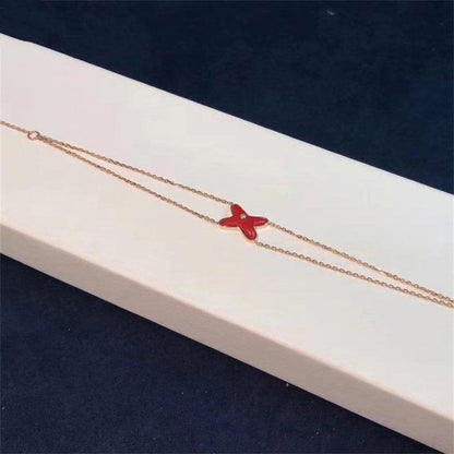 ¡®Lume Jewels¡¯JEUX BRACELET CARNELIAN PINK GOLD 1 DIAMOND