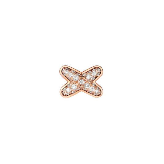 ¡®Lume Jewels¡¯JEUX DE PINK GOLD DIAMOND EARRINGS