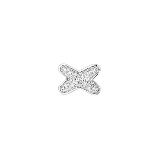 ¡®Lume Jewels¡¯JEUX DE SILVER DIAMOND EARRINGS
