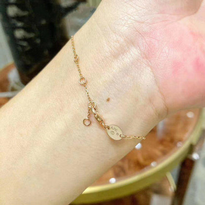 ¡®Lume Jewels¡¯JEUX DE BRACELET MOP PINK GOLD DIAMONDS