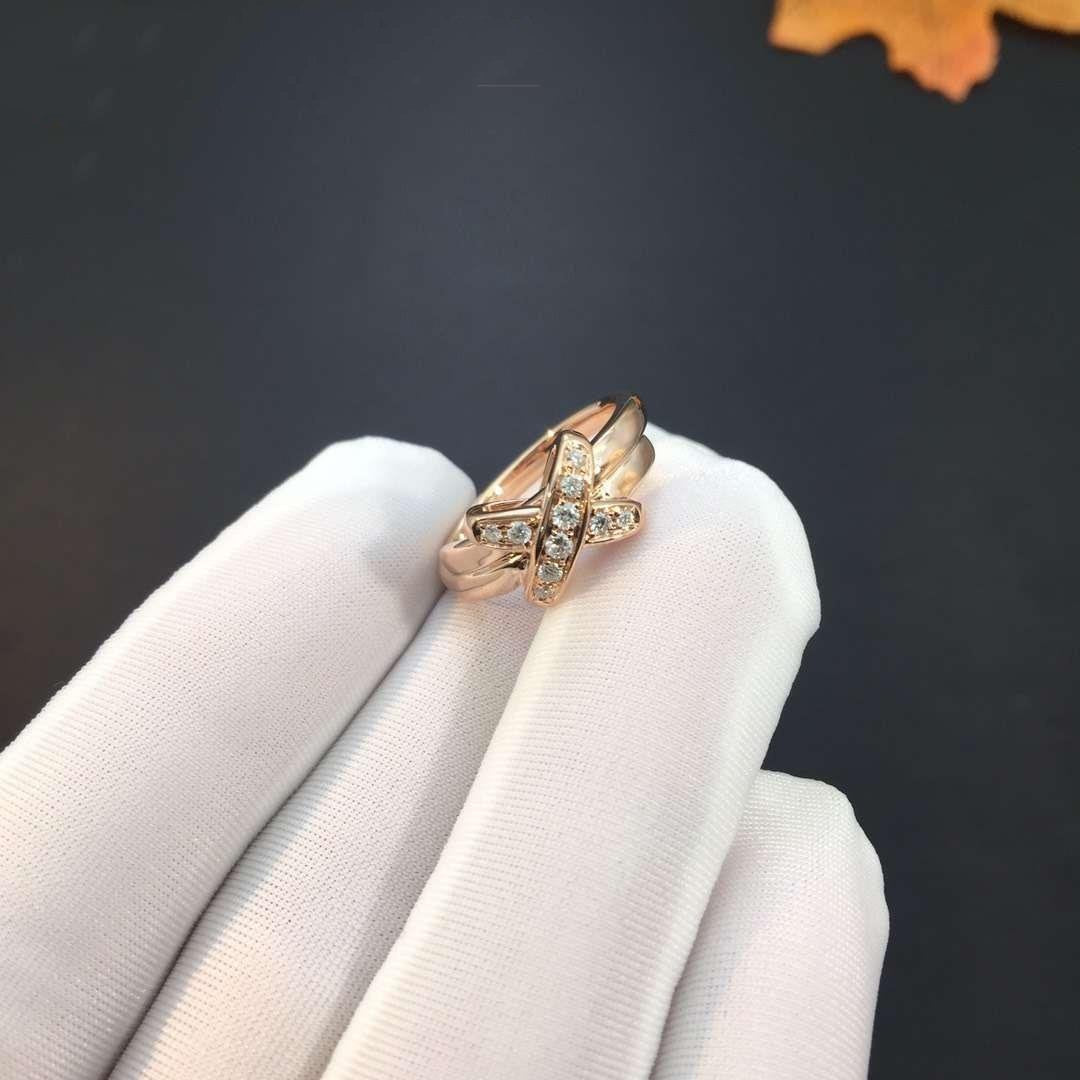 ¡®Lume Jewels¡¯JEUX DE PINK GOLD DIAMOND RING