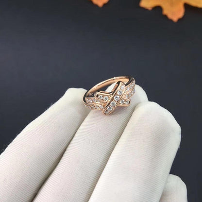 ¡®Lume Jewels¡¯JEUX DE RING PINK GOLD DIAMOND