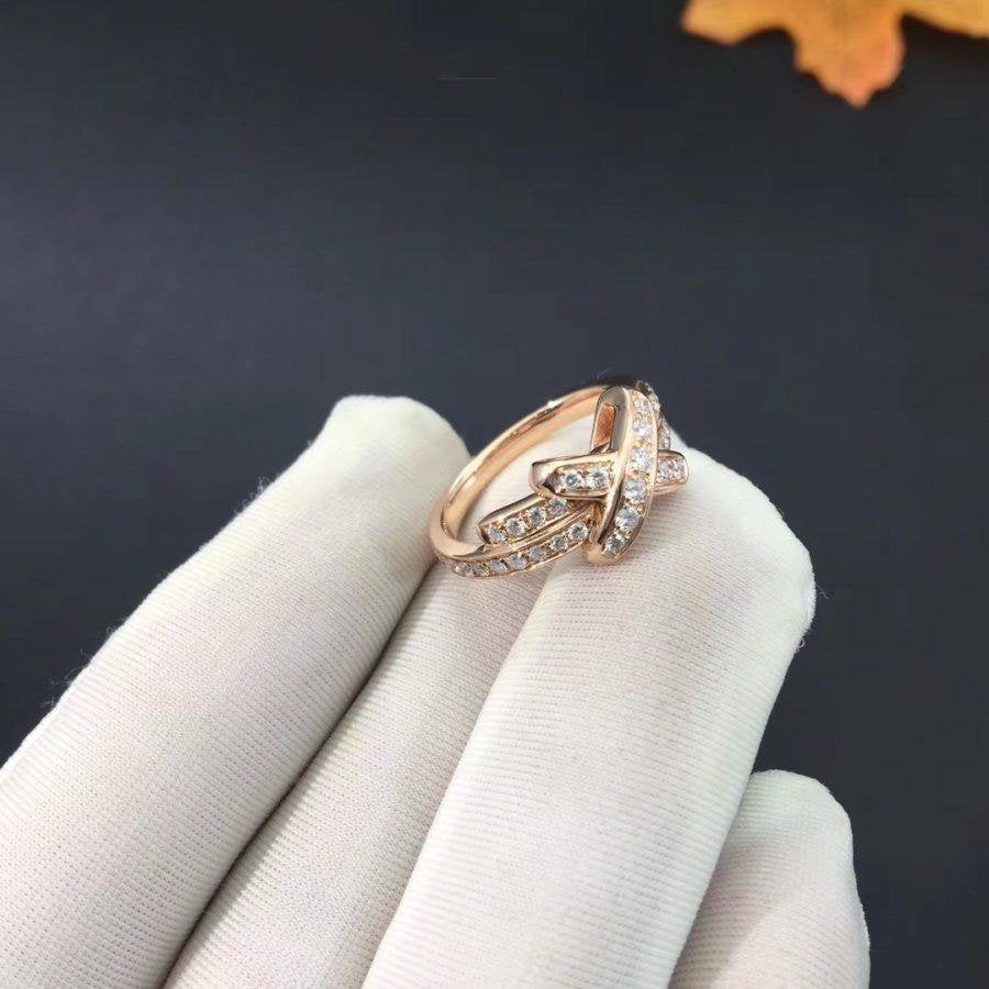 ¡®Lume Jewels¡¯JEUX DE RING PINK GOLD DIAMOND