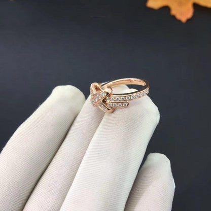 ¡®Lume Jewels¡¯JEUX DE RING PINK GOLD DIAMOND