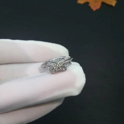 ¡®Lume Jewels¡¯JEUX DE SILVER DIAMOND RING