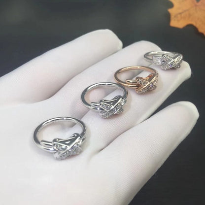 ¡®Lume Jewels¡¯JEUX DE SILVER DIAMOND RING