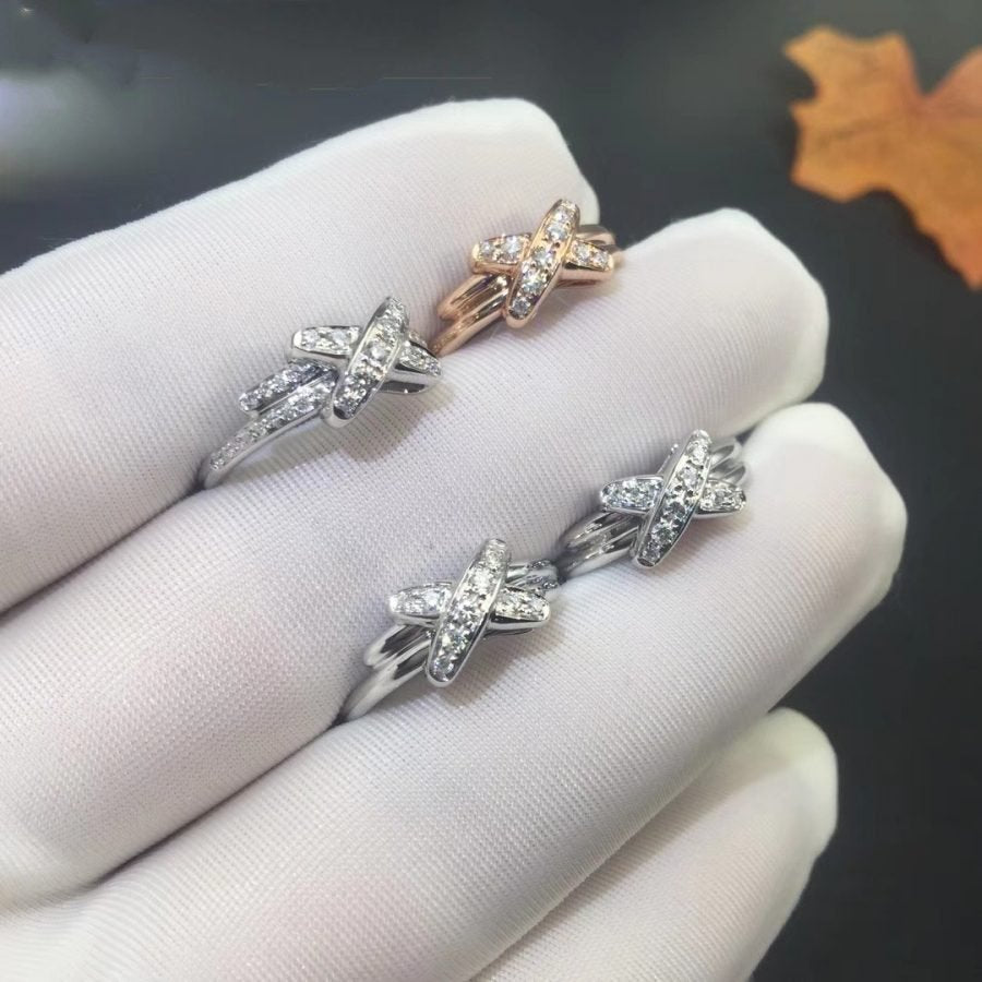 ¡®Lume Jewels¡¯JEUX DE SILVER DIAMOND RING