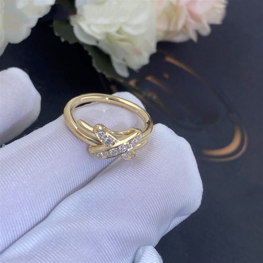 ¡®Lume Jewels¡¯JEUX DE GOLD DIAMOND RING