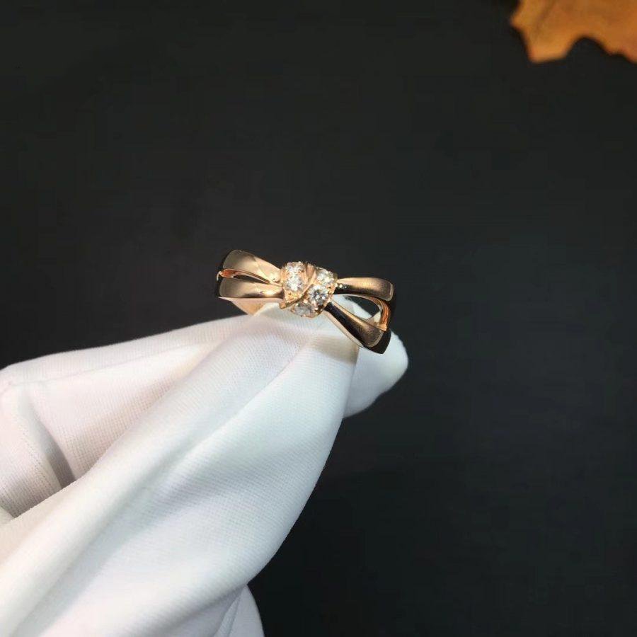 ¡®Lume Jewels¡¯LIENS RING PINK GOLD DIAMOND