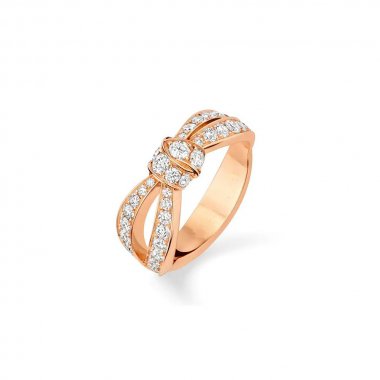 ¡®Lume Jewels¡¯LIENS PINK GOLD DIAMOND RING