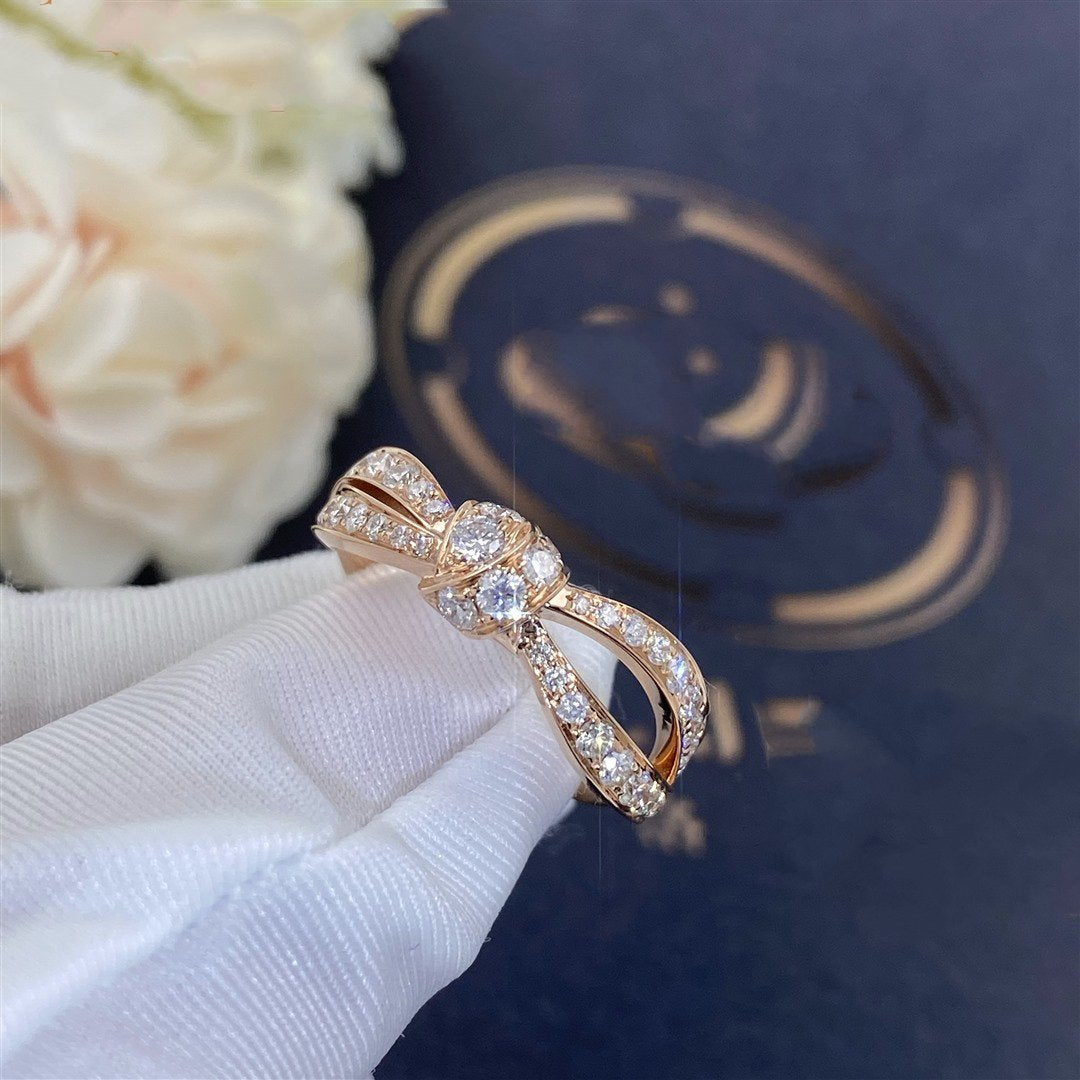 ¡®Lume Jewels¡¯LIENS PINK GOLD DIAMOND RING