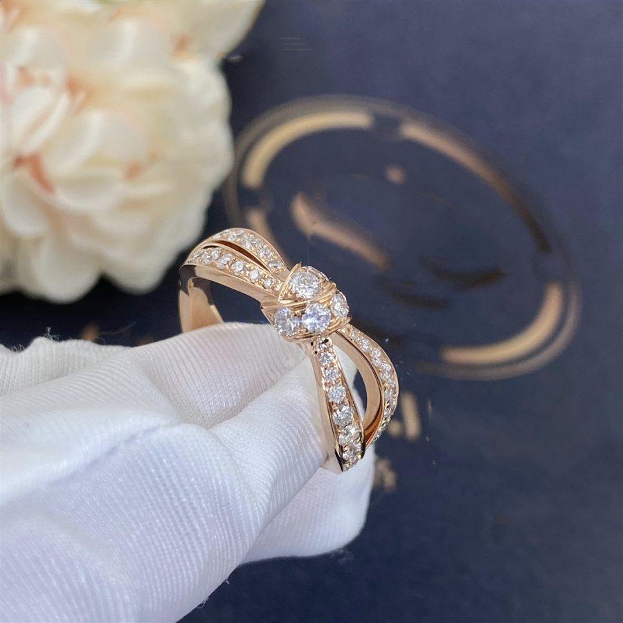 ¡®Lume Jewels¡¯LIENS PINK GOLD DIAMOND RING