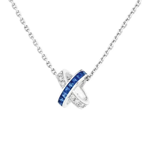¡®Lume Jewels¡¯LIENS DIAMOND SILVER NECKLACE