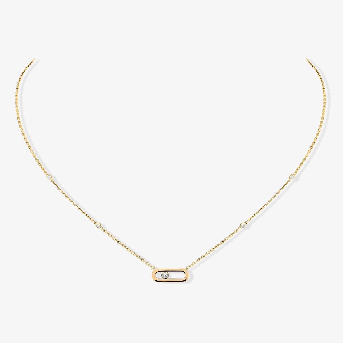 [Lume Jewels]MOVE UNO DIAMOND NECKLACE