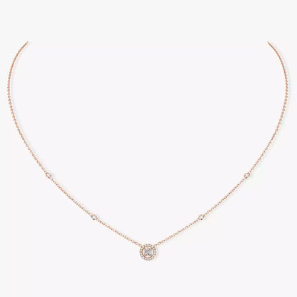[Lume Jewels]Diamond Necklace 0,20ct Brilliant Shape Joy