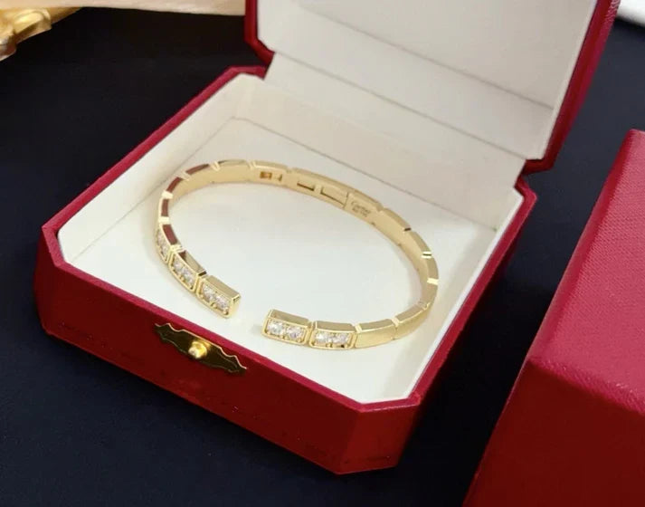 [Lume Jewels]LOVE DIAMOND OPEN BRACELET