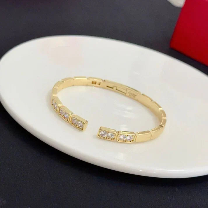 [Lume Jewels]LOVE DIAMOND OPEN BRACELET