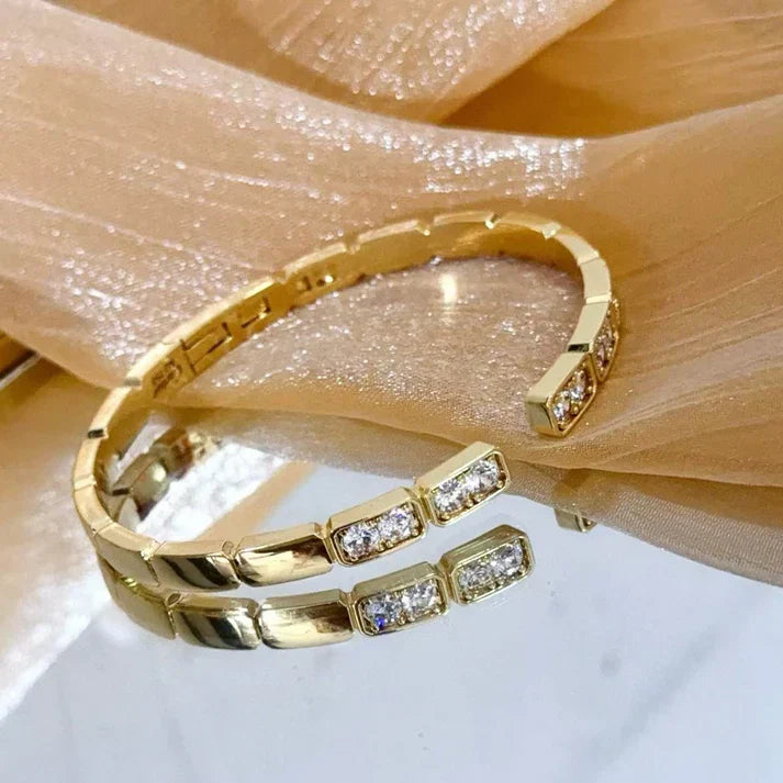 [Lume Jewels]LOVE DIAMOND OPEN BRACELET