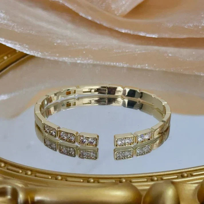 [Lume Jewels]LOVE DIAMOND OPEN BRACELET