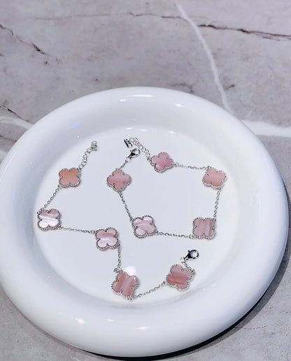 [Lume JewelsLight Pink Braided Bracelet