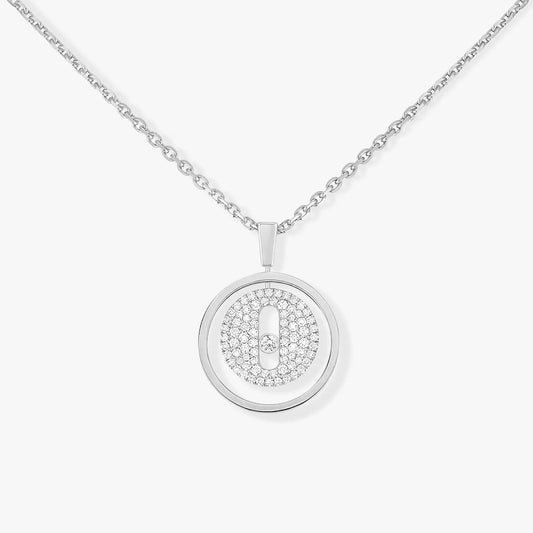 [Lume Jewels]LUCKY MOVER PM PAVED NECKLACE