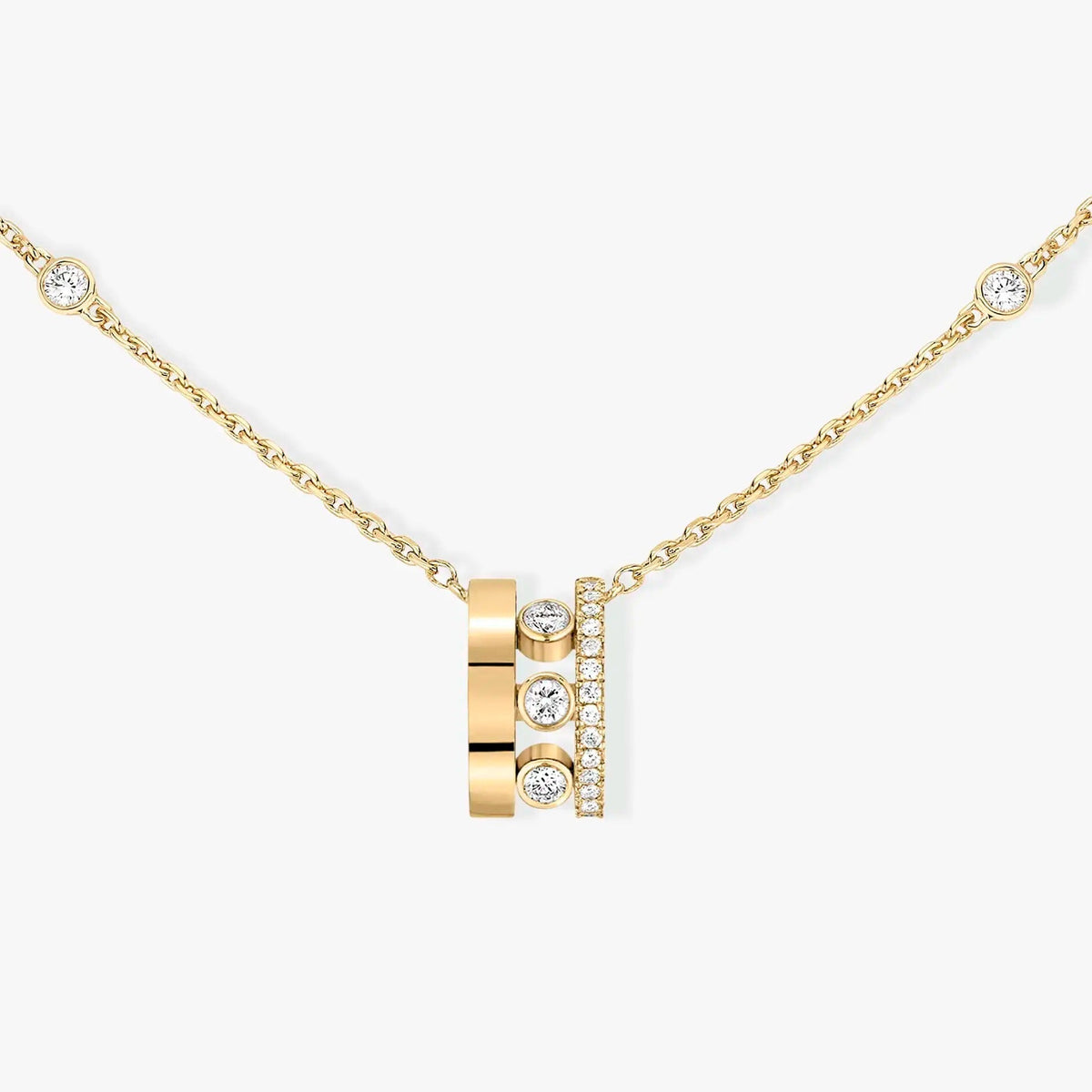 [Lume Jewels]CHAIN MOVE ROMANE PEDAND NECKLACE