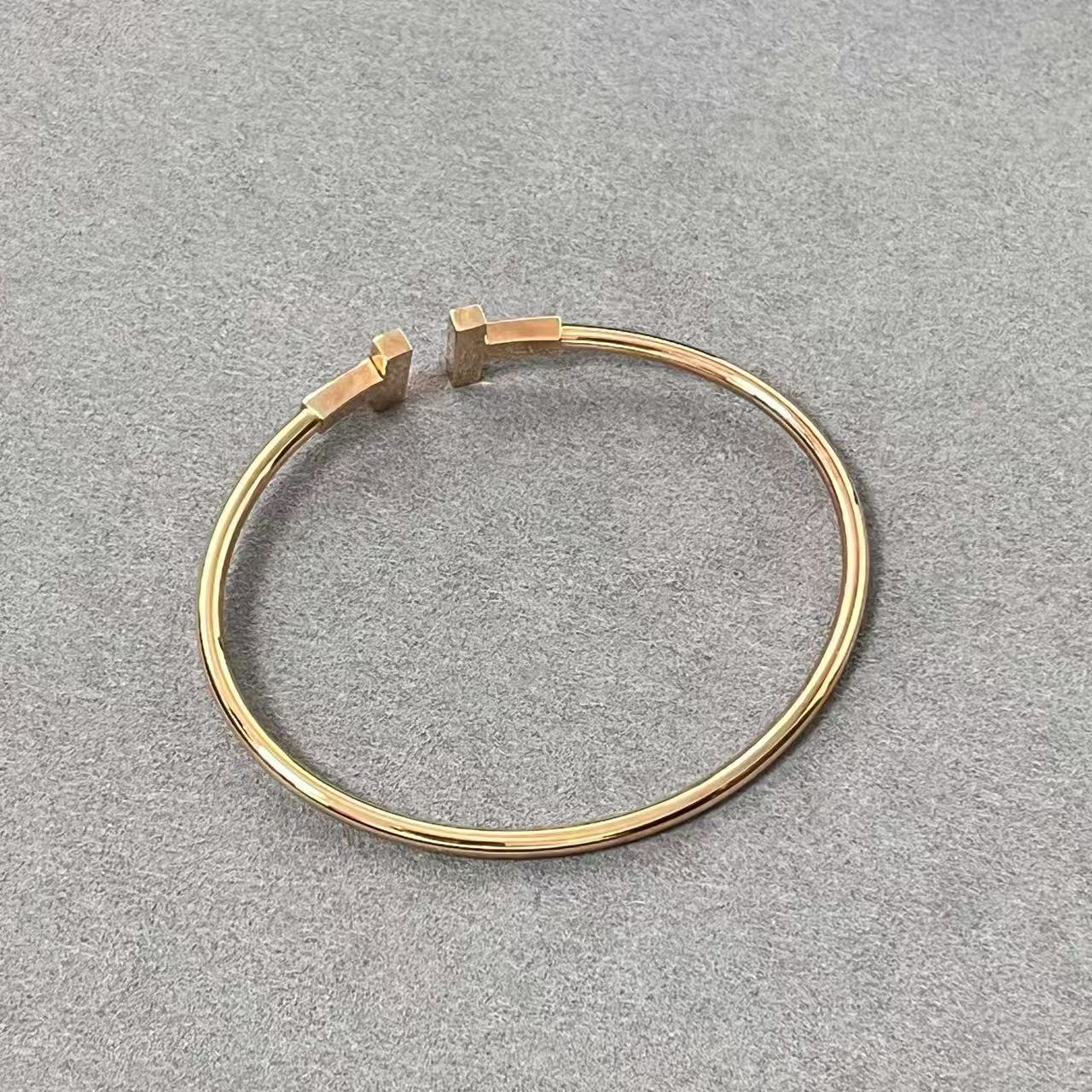 [Lume Jewels] T House Double T Open Bangle