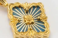 [Lume Jewels] B.C.L SMALL SIZE ENAMEL NECKLACE£¨Various colors)