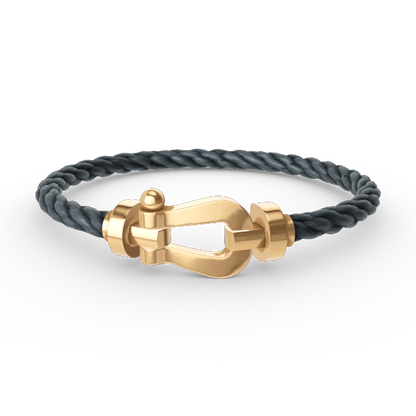 ¡®Lume Jewels¡¯FORCE LARGE HORSESHOE NO DIAMOND BRACELET GOLD