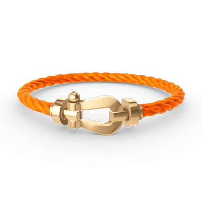 ¡®Lume Jewels¡¯FORCE LARGE HORSESHOE NO DIAMOND BRACELET GOLD