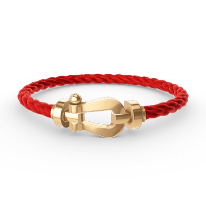 ¡®Lume Jewels¡¯FORCE LARGE HORSESHOE NO DIAMOND BRACELET GOLD