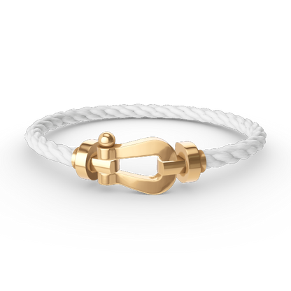 ¡®Lume Jewels¡¯FORCE LARGE HORSESHOE NO DIAMOND BRACELET GOLD