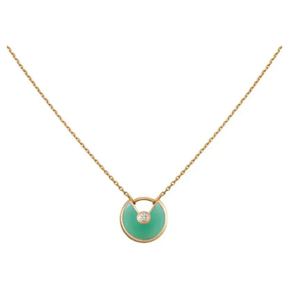 ¡®Lume Jewels¡¯AMULETTE GOLD MALACHITE NECKLACE
