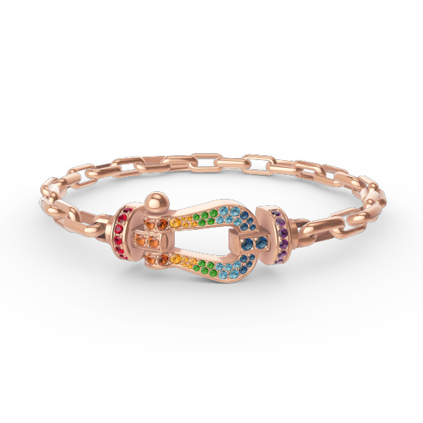 ¡®Lume Jewels¡¯FORCE LARGE HORSESHOE CLASP  METAL BRACELET