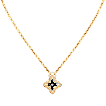 ¡®Lume Jewels¡¯STAR PEDANT PINK GOLD DIAMOND NECKLACE