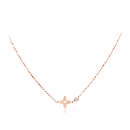 ¡®Lume Jewels¡¯BLOSSOM PENDANT PINK GOLD AND DIAMOND
