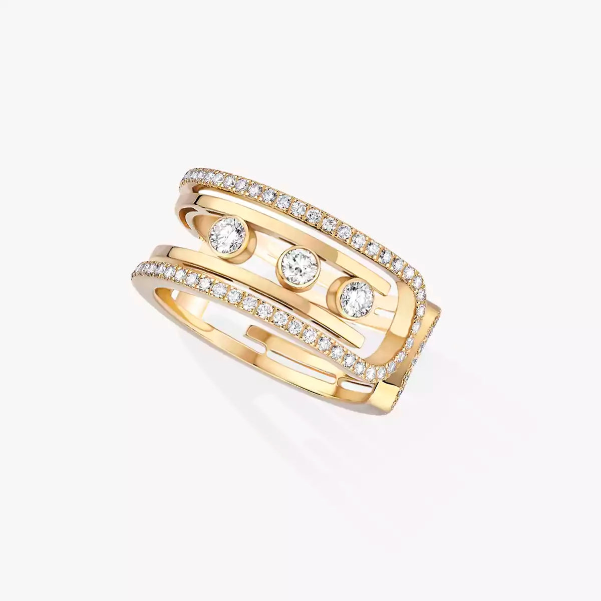 [Lume Jewels]Move 10th Diamond Ring in Gold