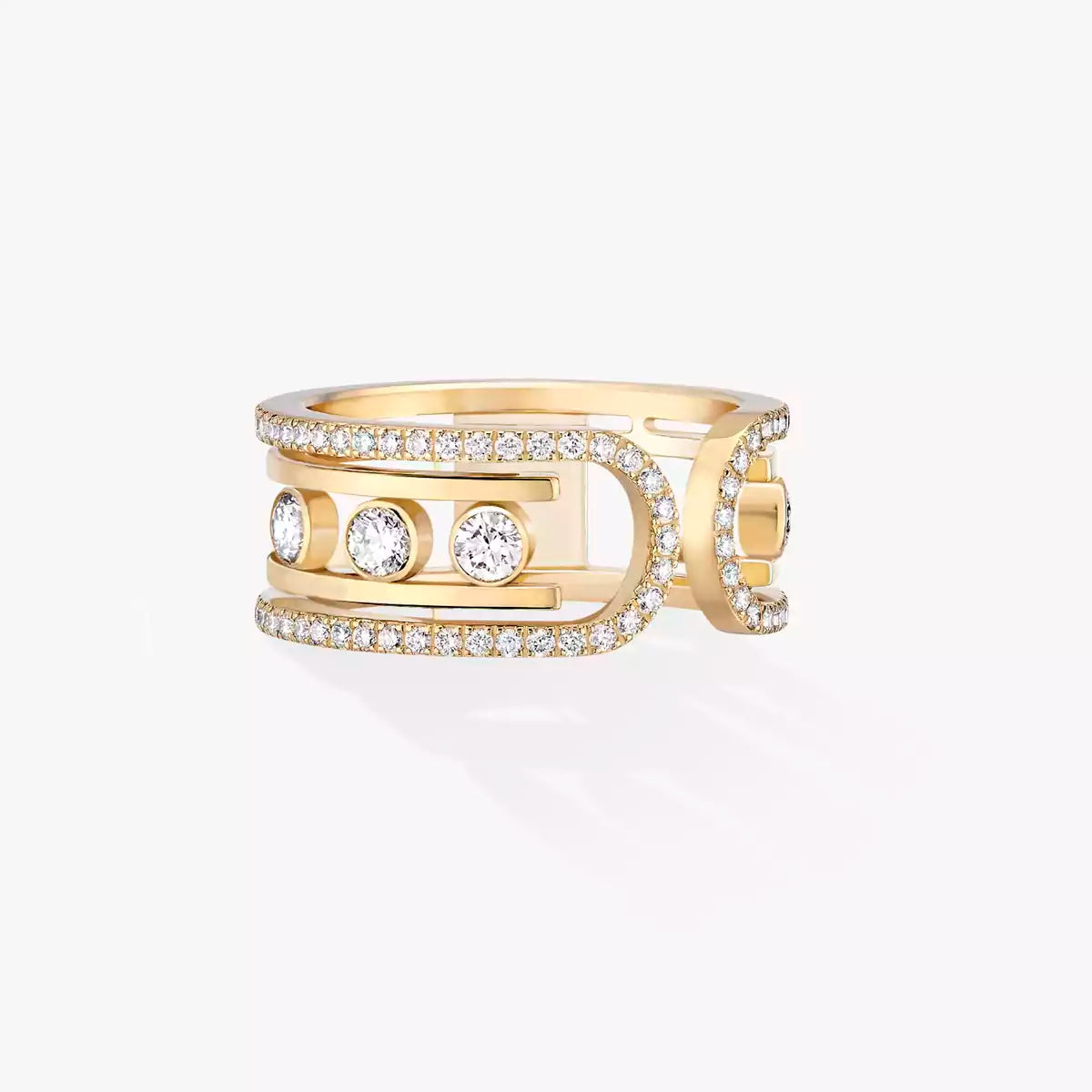 [Lume Jewels]Move 10th Diamond Ring in Gold