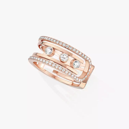 [Lume Jewels]Move 10th Diamond Ring in Gold