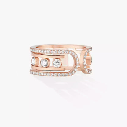 [Lume Jewels]Move 10th Diamond Ring in Gold