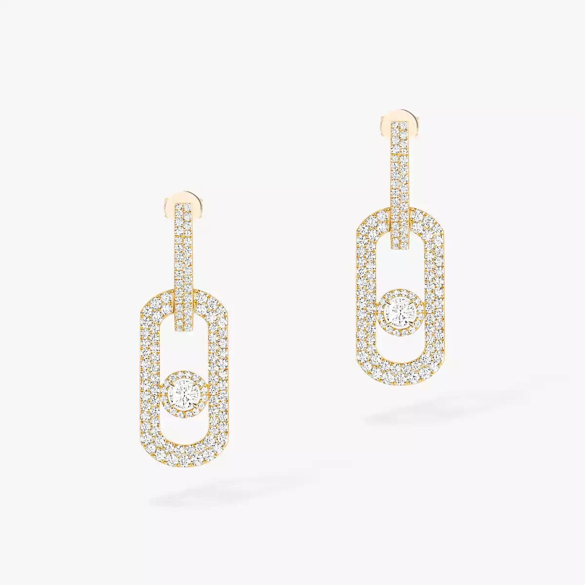 [Lume Jewels]So Move XL Pave_-Set Diamond Pendant Earrings
