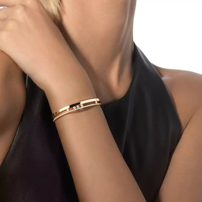 [Lume Jewels]Move Romane Diamond Bangle Bracelet