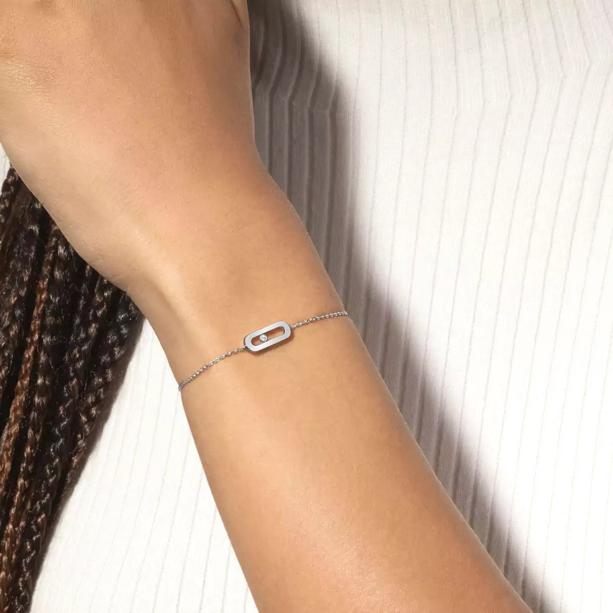 [Lume Jewels]Move Uno Diamond Bracelet