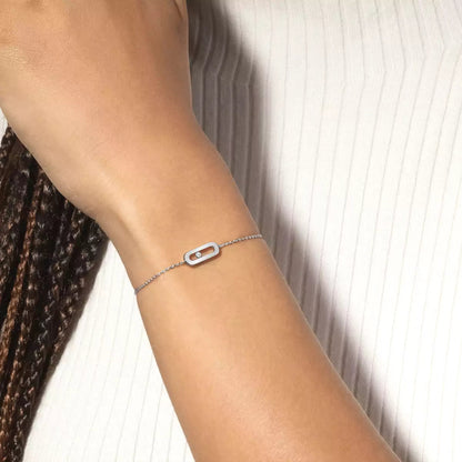 [Lume Jewels]Move Uno Diamond Bracelet