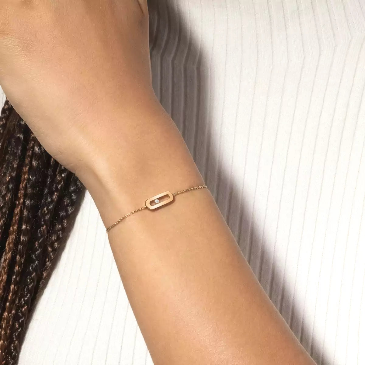 [Lume Jewels]Move Uno Diamond Bracelet