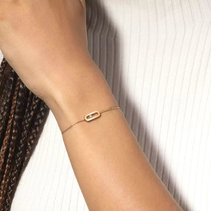 [Lume Jewels]Move Uno Diamond Bracelet