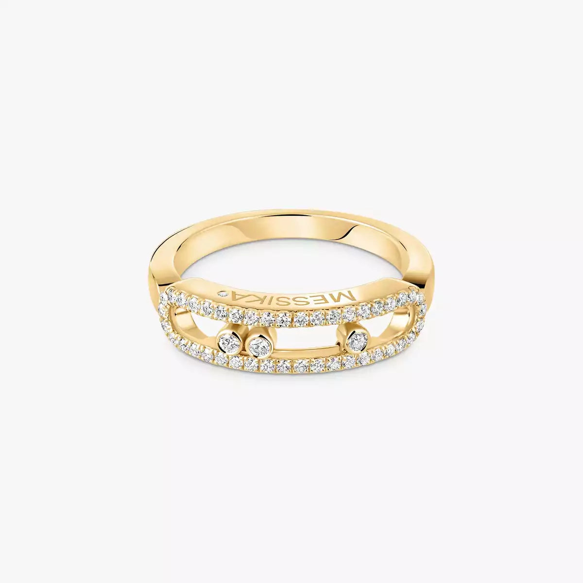 [Lume Jewels] Baby Move Gold Diamond Pave_ Ring