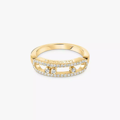 [Lume Jewels] Baby Move Gold Diamond Pave_ Ring